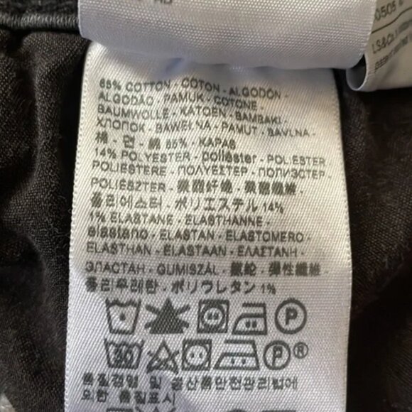 Levi's Jeans Womens 12 Gray Charcoal Mid Rise Skinny Cotton Ladies - Picture 8 of 12